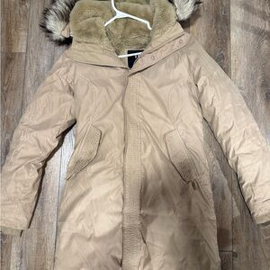 TNA Summit Hooded Parka with Faux Fur Trim